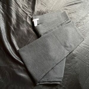 Daily Ritual Black and White Herringbone Leggings